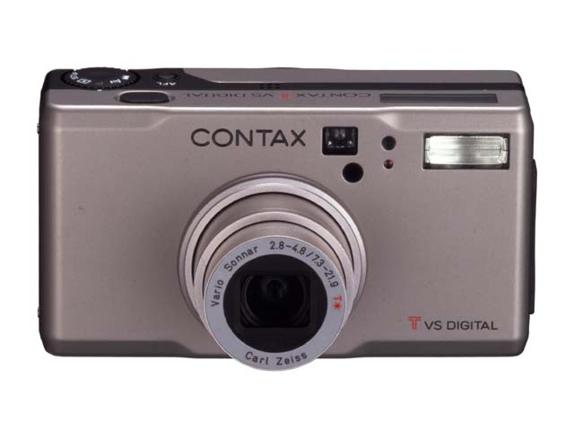 京セラ、CONTAXブランド初のコンパクトデジカメ「CONTAX Tvs DIGITAL」
