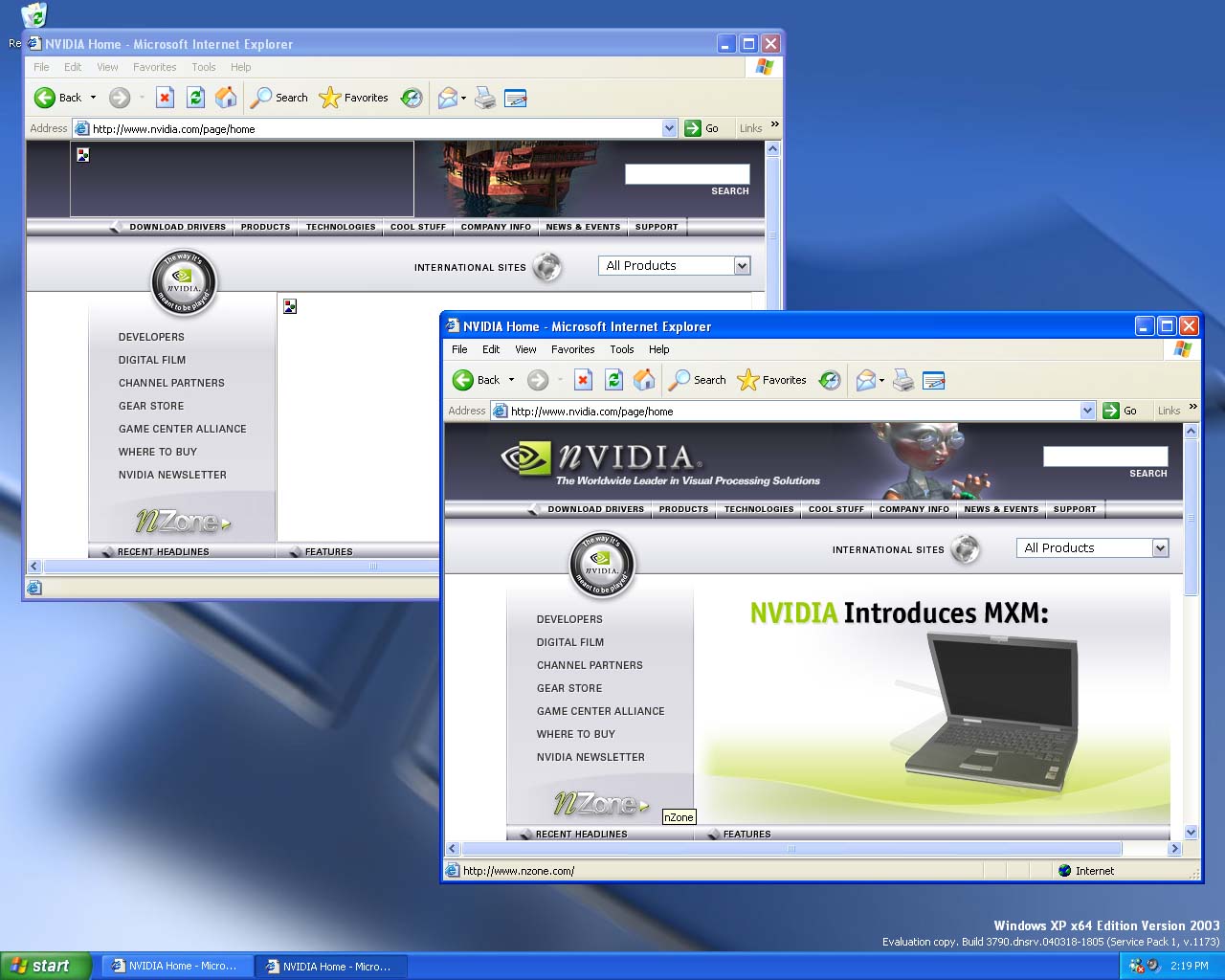 Nvidia Windows Xp Drivers Download