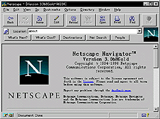 Netscape Gold 3.0 Beta8