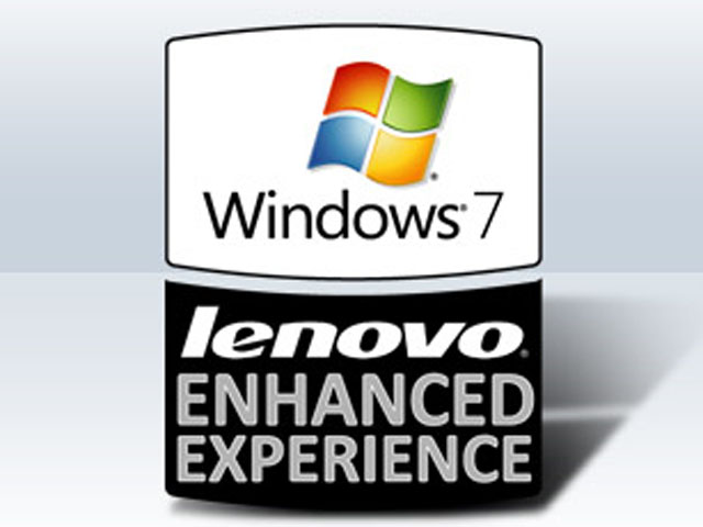 Windows 7 Lenovo Enhanced Exprience�̃��S