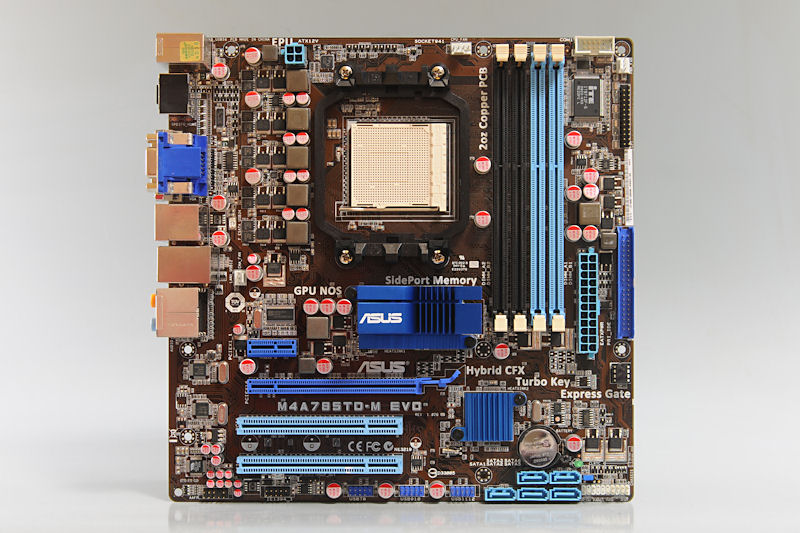 �y�ʐ^6�zAMD785+SB710�𓋍ڂ���AASUSTeK�uM4A785TD-V EVO�v