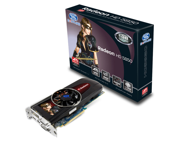 HD5850 1G GDDR5 PCI-E DUAL DVI-I/HDMI/DP(Original)