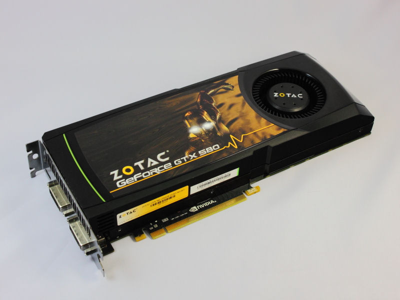 GTX 580���ڃr�f�I�J�[�h�AZOTAC�uZT-50101-10P�v