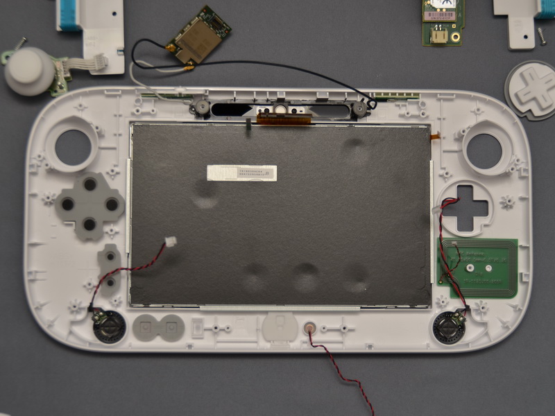 터치 패널 액정을 고정하는 덮개를 제거