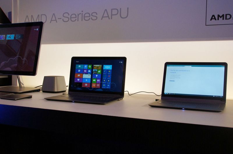 Vizio가 AMD 프로세서를 탑재 한 태블릿이나 24 형 액정 일체형 PC 등을 발매