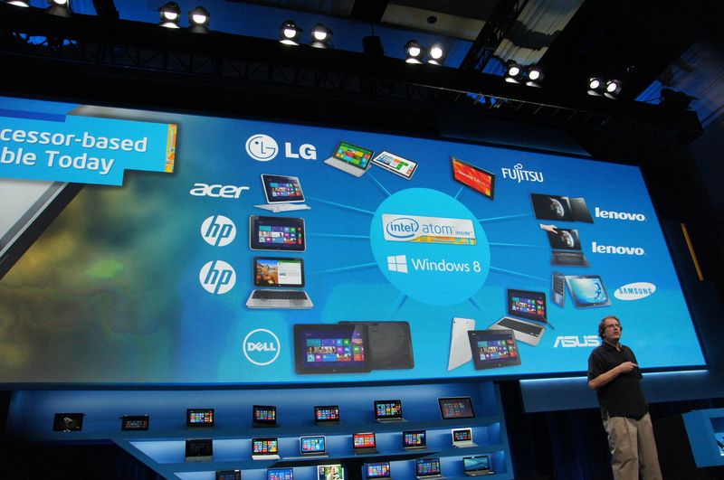 Clover Trail 탑재 Windows 8 태블릿 제조업체 목록