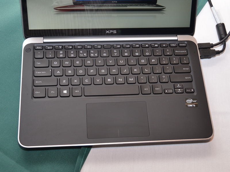 키보드.  북미이므로 영어 배열이다