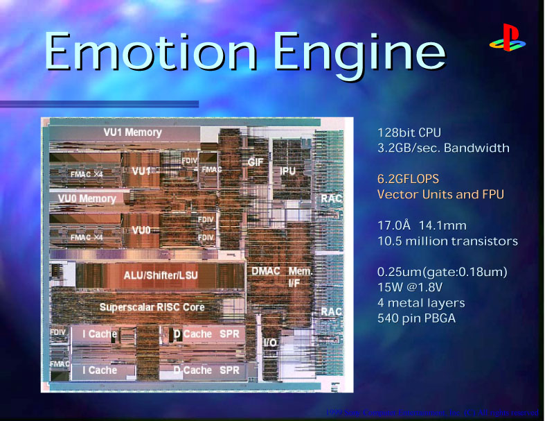 Emotion Engine 정보