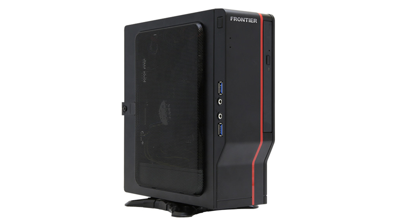【中古】FRONTIER ミニPC FRONTIER】驚きの省スペース設計で縦置きも横置きも自由自在！設置場所