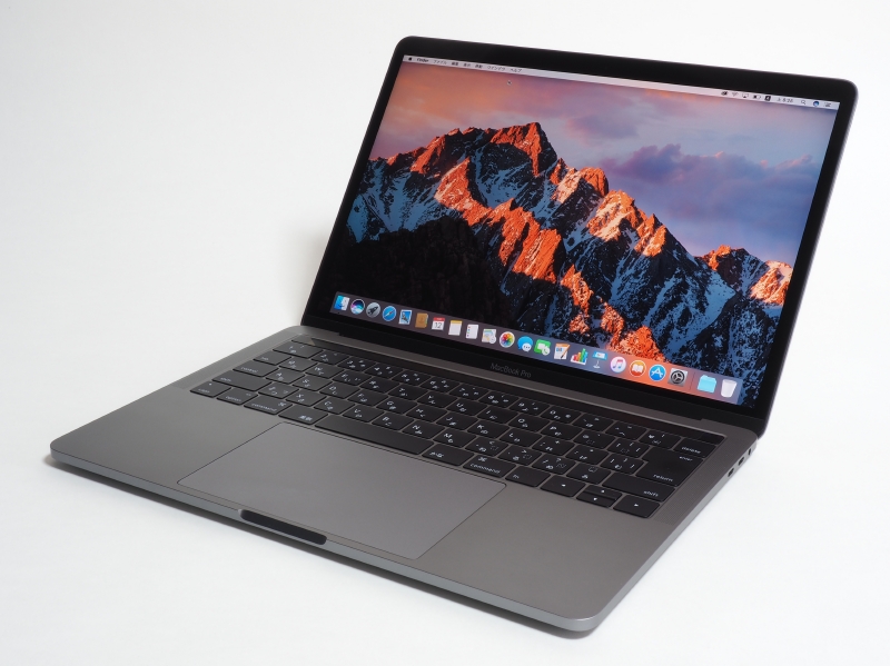 Hothotレビュー】Apple「MacBook Pro 13インチ Touch Bar搭載モデル 