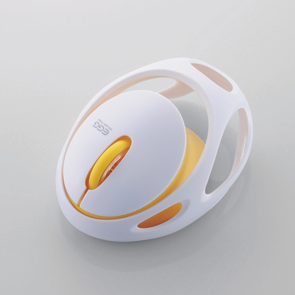 エレコム、約30gの超軽量無線マウス「EGG MOUSE FREE」 ～同社30周年