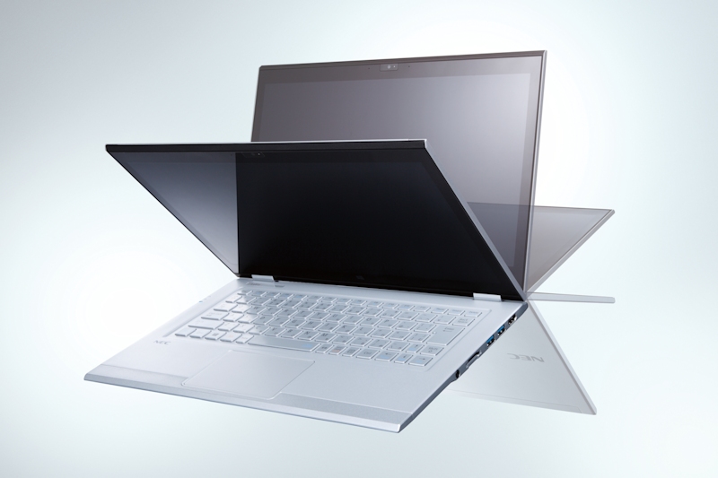 世界最軽量を抜かれたNEC PC、さらに軽い13.3型2in1を今春投入 - PC Watch