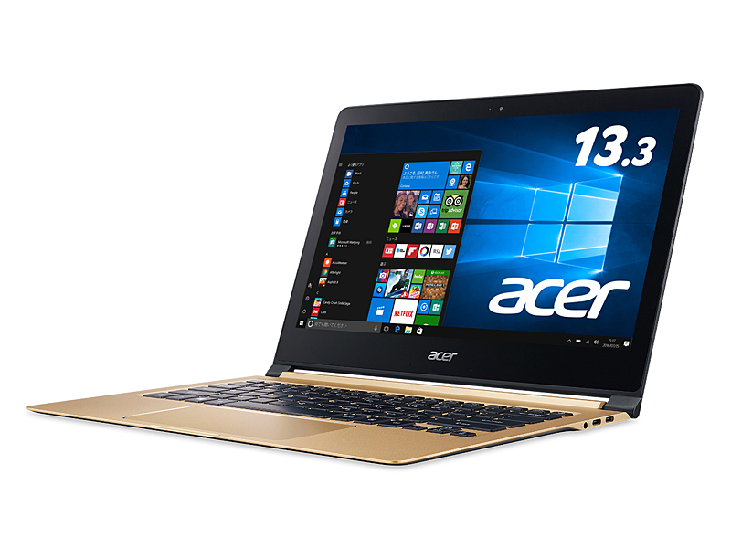 世界最薄の13.3型モバイル「Acer Swift 7」が日本上陸 - PC Watch