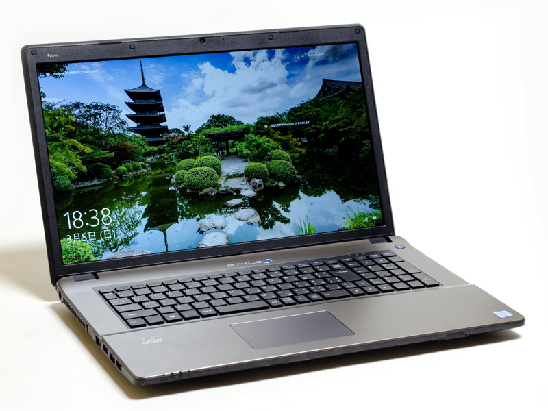 iiyama ゲーミングノートPC i7/8G/500G-