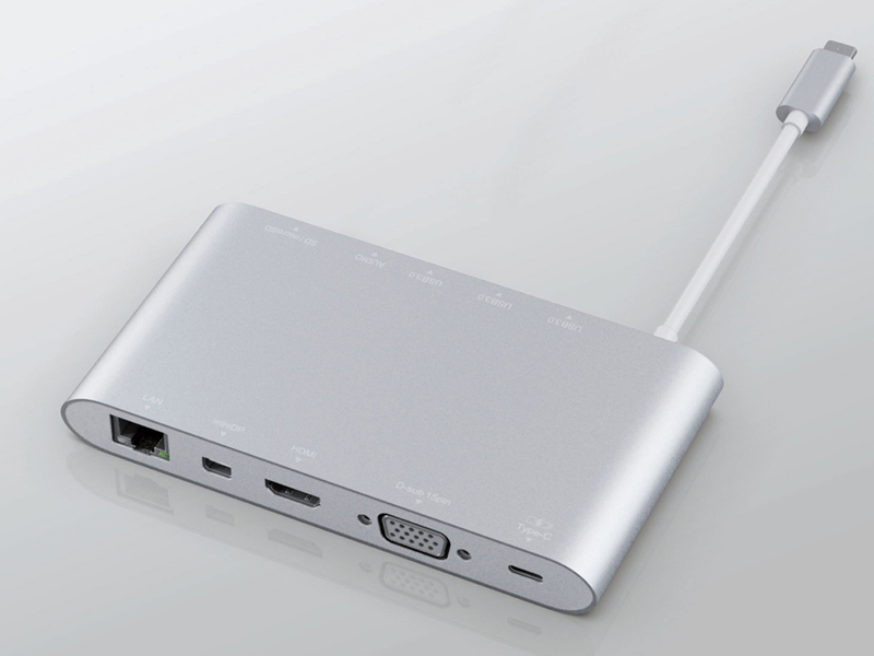 エレコム、USB 3.0 Type-C対応のドッキングステーション - PC Watch