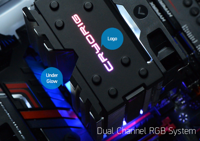 CRYORIG、RGB LEDで光をカスタマイズできるCPUクーラー - PC Watch