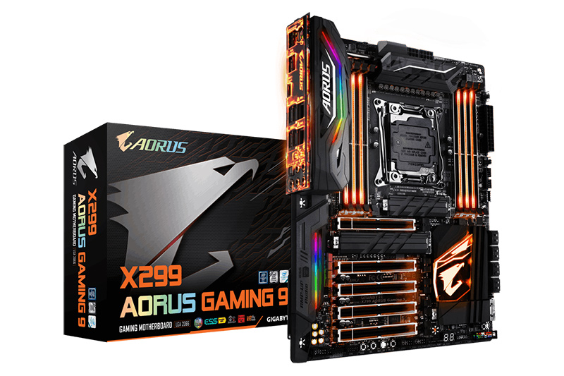 GIGABYTE、Intel X299チップセット搭載のゲーミングマザー3製品 - PC Watch