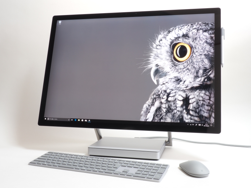 Hothotレビュー まるでタブレットみたいな使い心地の一体型pc Surface Studio クリエイティブ用途での新スタイルを提案 Pc Watch