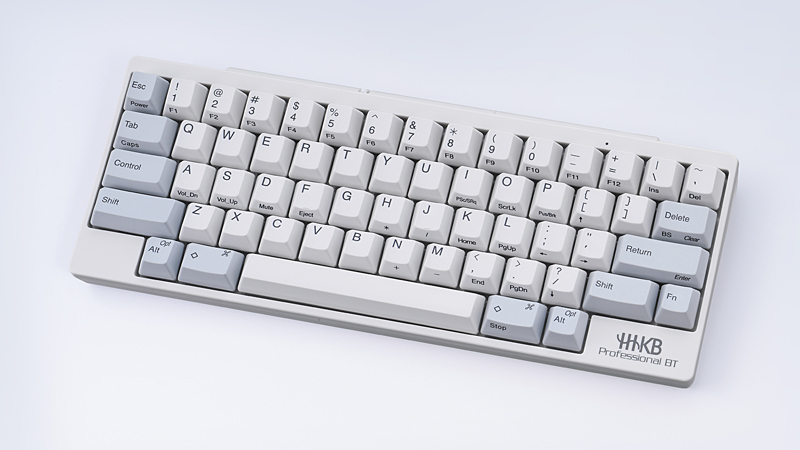 PFU、Bluetooth対応キーボード「HHKB Professional BT」に白色