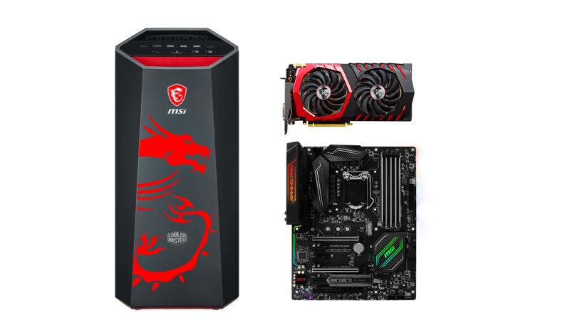 ニュース・フラッシュ】MSI、Cooler Masterのドラゴンロゴ入りケースと