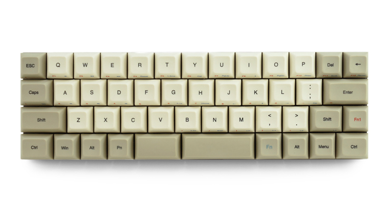 アーキサイト、“通常の4割サイズ”のコンパクトメカニカルキーボード