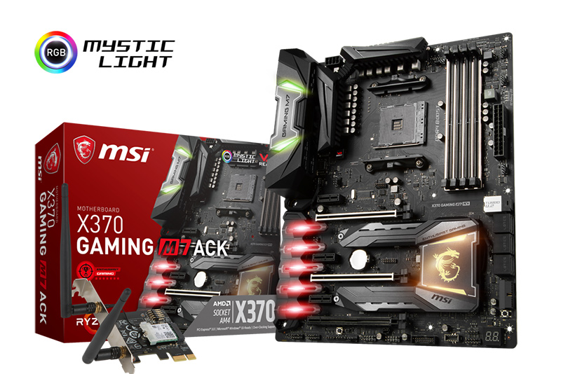 MSI、映像出力を無効化してRyzenに最適化したAMD X370マザーボード