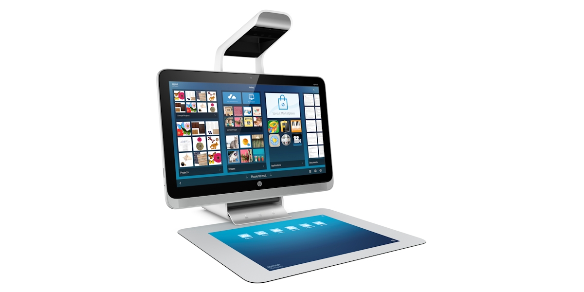 Sprout Pro by HP G2 3Dスキャナプロジェクタッチマット一体型 日本HP