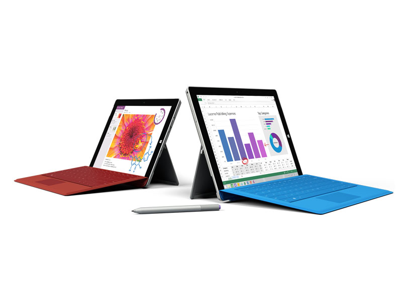 Surface3 128g メモリ4g キーボードなし-