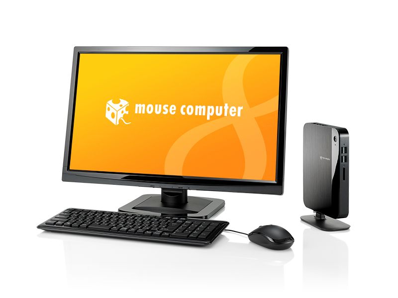 マウス、第5世代Coreプロセッサ採用のVESAマウント対応コンパクトPC