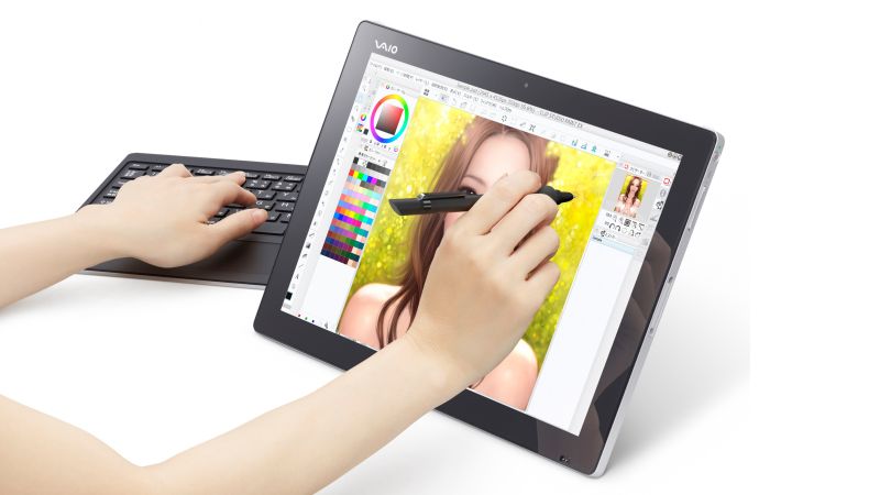 クリエイター向けタブレット「VAIO Z Canvas」が正式発表 ～CPUは8