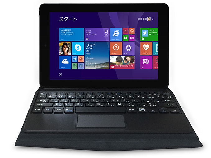 iiyama PC、着脱キーボード付きで24,400円のWindowsタブレット