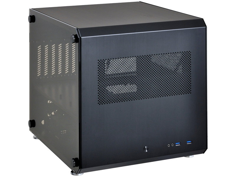 LianLi PC-Q33 Mini-itx キューブ型PCケース - PCパーツ