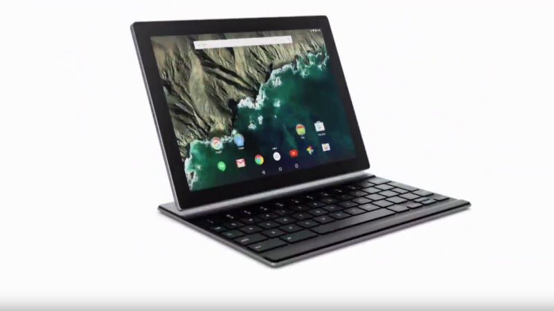 Google、Android搭載で2-in-1になった10.2型「Pixel C」 ～解像度は2,560×1,800ドット。キーボードはタブレットから無線充電  - PC Watch