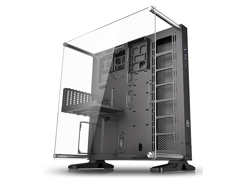 Thermaltake、壁掛けも可能な2万円を切る“魅せる”PCケース - PC Watch