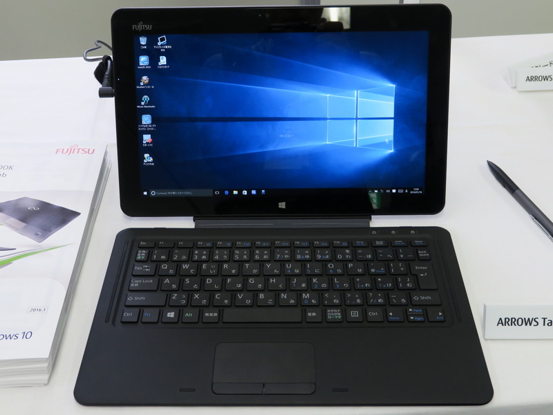 第6世代タブレットPC ARROWS Tab Q736/M