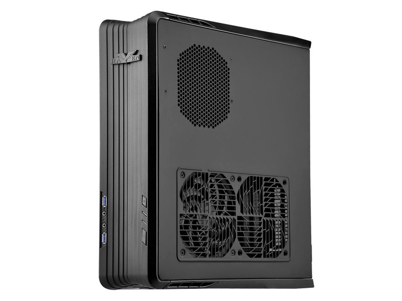 SilverStone、本体幅約10cmでATX電源対応のスリムタワーPCケース ～長