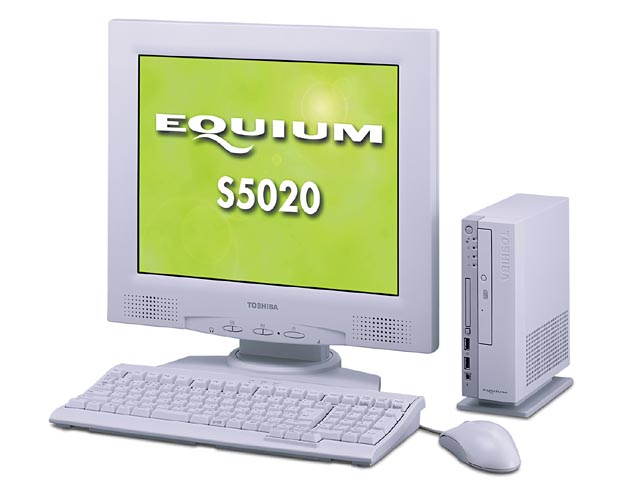 東芝、小型のPentium 4デスクトップPC