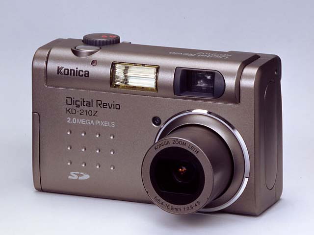 コニカ、195万画素コンパクトデジカメ「KD-210Z」