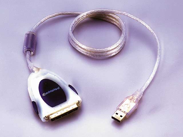 ビームのPCADAPTEC USB2XCHANGE　USB SCSI 変換コネクタケーブル