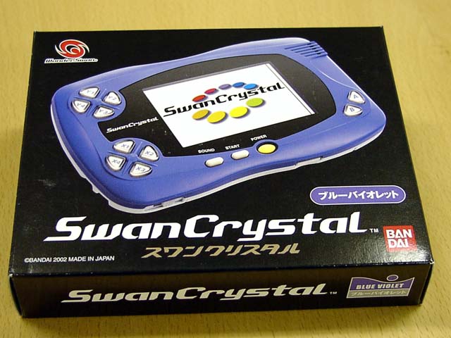 TFT液晶の携帯ゲーム機「スワンクリスタル」を買ってみました