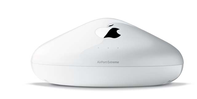 アップル、802.11gに対応した「AirMac Extreme」