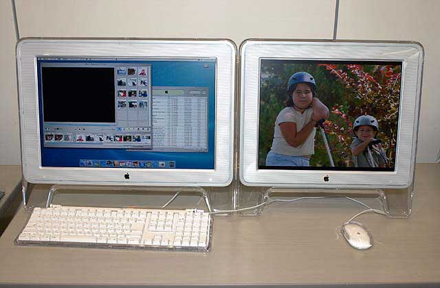 アップル、新PowerMac G4シリーズをデモ