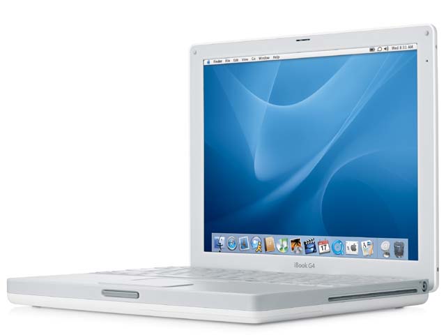 アップル、12型と14型のiBook G4