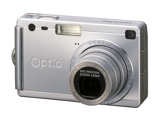 超美品 PENTAX optio S4I シルバー デジタルカメラ ペンタック-