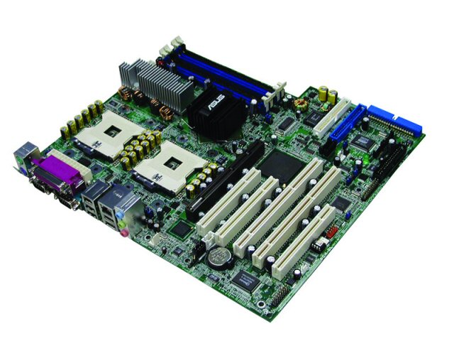 ASUSTeK、E搭載PCI X対応Pentium 4用マザーボード