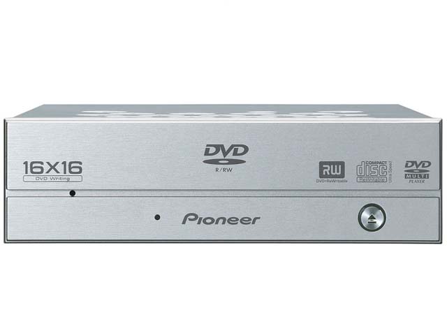 パイオニア、4倍速DVD+R DL/16倍速DVD±Rに独自対応した「DVR-A08-J」