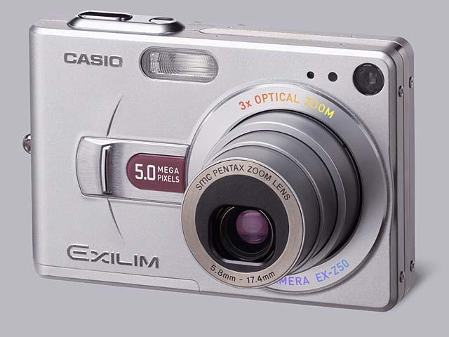 カシオ計算機CASIO EXILIM ZOOM EX-Z50 カシオ デジタルカメラ