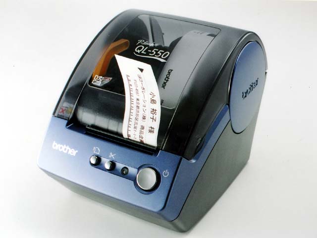 ブラザー 感熱紙に対応したpcラベルプリンタ P Touch Ql 550