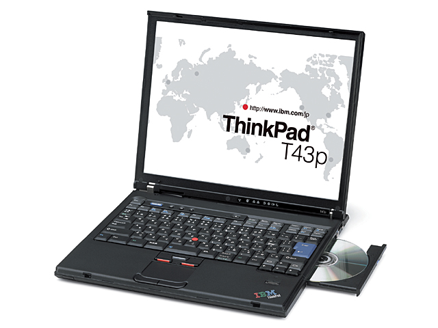 【711】lenovo Thinkpad T43 Win XP office