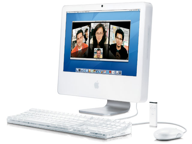 アップル、リモコンとカメラを内蔵したiMac G5